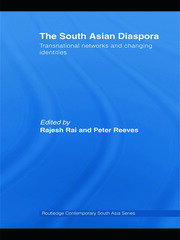The South Asian Diaspora: Transnational networks and changing identities book cover