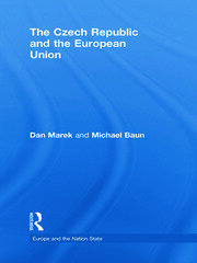 The Czech Republic and the European Union book cover