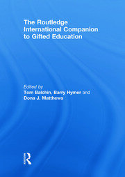 The Routledge International Companion to Gifted Education book cover
