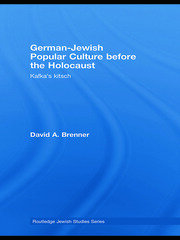 German-Jewish Popular Culture before the Holocaust: Kafka's kitsch book cover