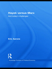 Hayek Versus Marx: And today's challenges book cover