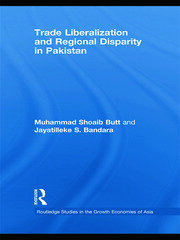 Trade Liberalisation and Regional Disparity in Pakistan book cover