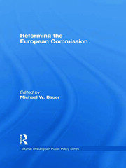 Reforming the European Commission book cover