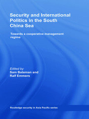 Security and International Politics in the South China Sea: Towards a co-operative management regime book cover