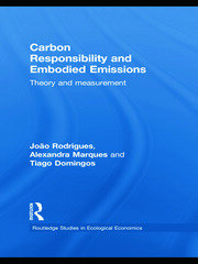 Carbon Responsibility and Embodied Emissions: Theory and Measurement book cover