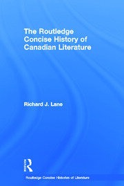 The Routledge Concise History of Canadian Literature book cover
