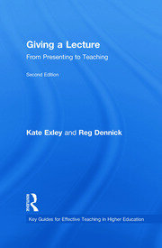 Giving a Lecture: From Presenting to Teaching book cover