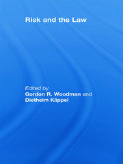 Risk and the Law book cover