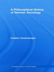A Philosophical History of German Sociology book cover