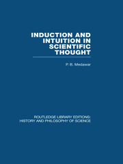 Induction and Intuition in Scientific Thought book cover