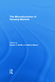 The Microstructures of Housing Markets book cover