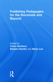 Publishing Pedagogies for the Doctorate and Beyond book cover