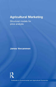 Agricultural Marketing: Structural Models for Price Analysis book cover