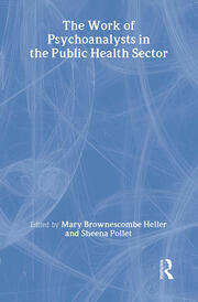 The Work of Psychoanalysts in the Public Health Sector book cover