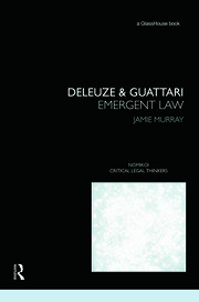 Deleuze & Guattari: Emergent Law book cover