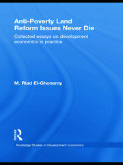 Anti-Poverty Land Reform Issues Never Die: Collected essays on development economics in practice book cover