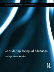 Considering Trilingual Education book cover
