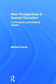 New Perspectives in Special Education: Contemporary philosophical debates book cover