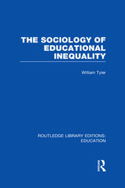 The Sociology of Educational Inequality (RLE Edu L) book cover