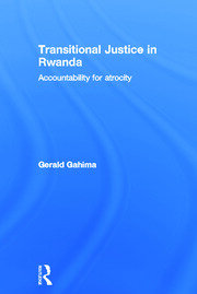 Transitional Justice in Rwanda: Accountability for Atrocity book cover