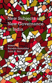 New Subjects and New Governance in India book cover
