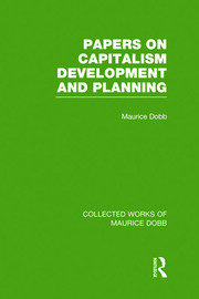 Papers on Capitalism, Development and Planning book cover