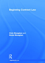 Beginning Contract Law book cover
