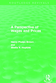 A Perspective of Wages and Prices (Routledge Revivals) book cover