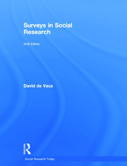 Surveys In Social Research book cover