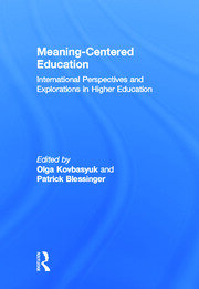 Meaning-Centered Education: International Perspectives and Explorations in Higher Education book cover