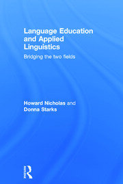 Language Education and Applied Linguistics: Bridging the two fields book cover