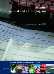 Arsenic: Natural and Anthropogenic book cover