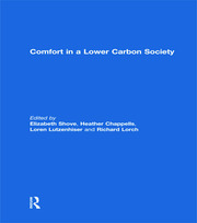 Comfort in a Lower Carbon Society book cover