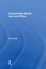 Comparative Media Law and Ethics book cover