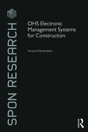 OHS Electronic Management Systems for Construction book cover