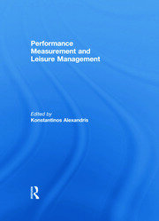 Performance Measurement and Leisure Management book cover