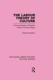 Labour Theory of Culture Routledge Library Editions: Political Science Volume 42 book cover