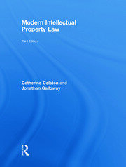 Modern Intellectual Property Law book cover