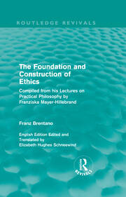 The Foundation and Construction of Ethics (Routledge Revivals) book cover