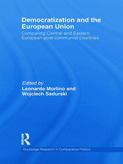 Democratization and the European Union: Comparing Central and Eastern European Post-Communist Countries book cover