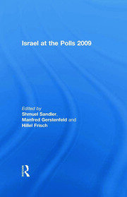 Israel at the Polls 2009 book cover