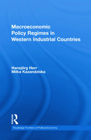 Macroeconomic Policy Regimes in Western Industrial Countries book cover