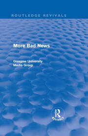 More Bad News (Routledge Revivals) book cover