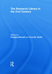 The Research Library in the 21st Century book cover
