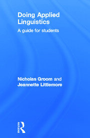 Doing Applied Linguistics: A guide for students book cover