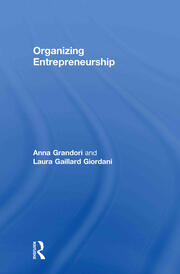 Organizing Entrepreneurship book cover