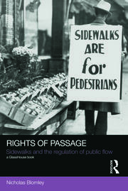 Rights of Passage: Sidewalks and the Regulation of Public Flow book cover
