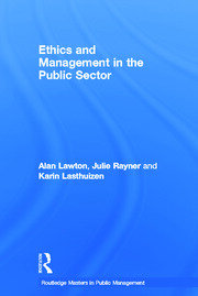 Ethics and Management in the Public Sector book cover