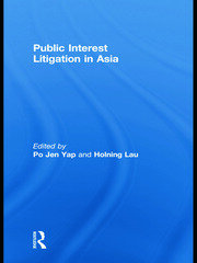Public Interest Litigation in Asia book cover