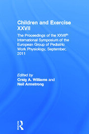 Children and Exercise XXVII: The Proceedings of the XXVIIth International Symposium of the European Group of Pediatric Work Physiology, September, 2011 book cover